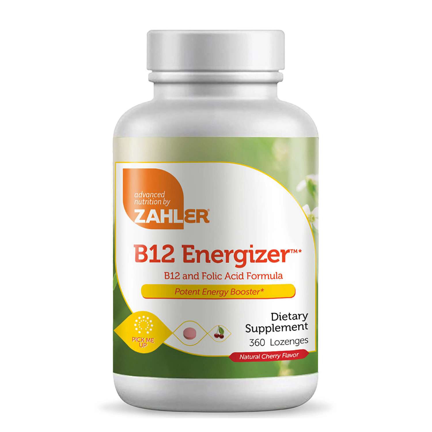 B12 Energizer&trade;* - Cherry - 360 Lozenges (360 Servings)  | GNC